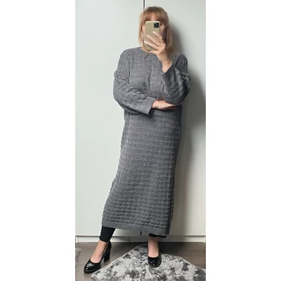 Mary pulóver ruha  zöld