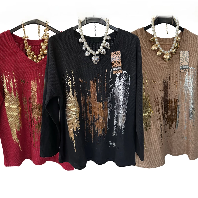 Lara pulóver fekete színben