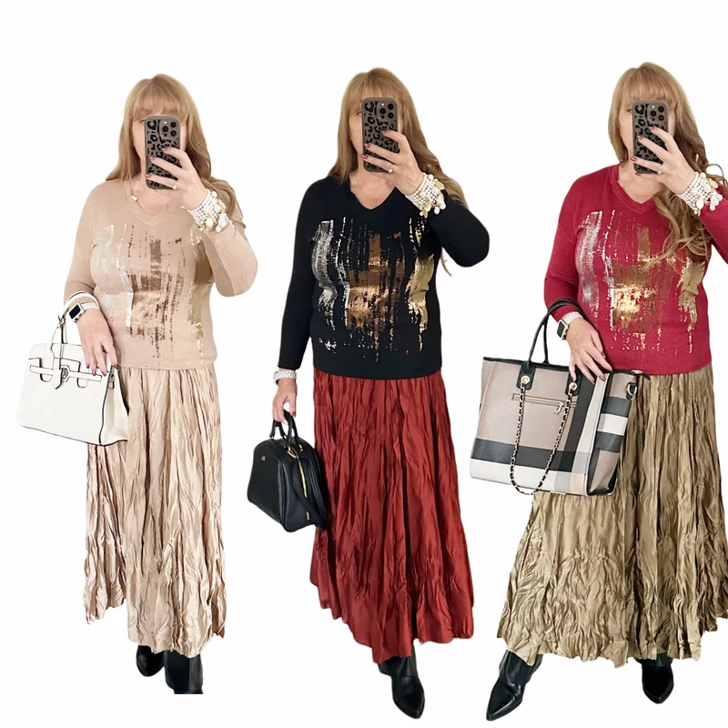 Lara pulóver fekete színben